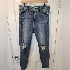 Good American distressed jeans Size 18